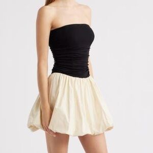 Moon River Bubble Mini Dress